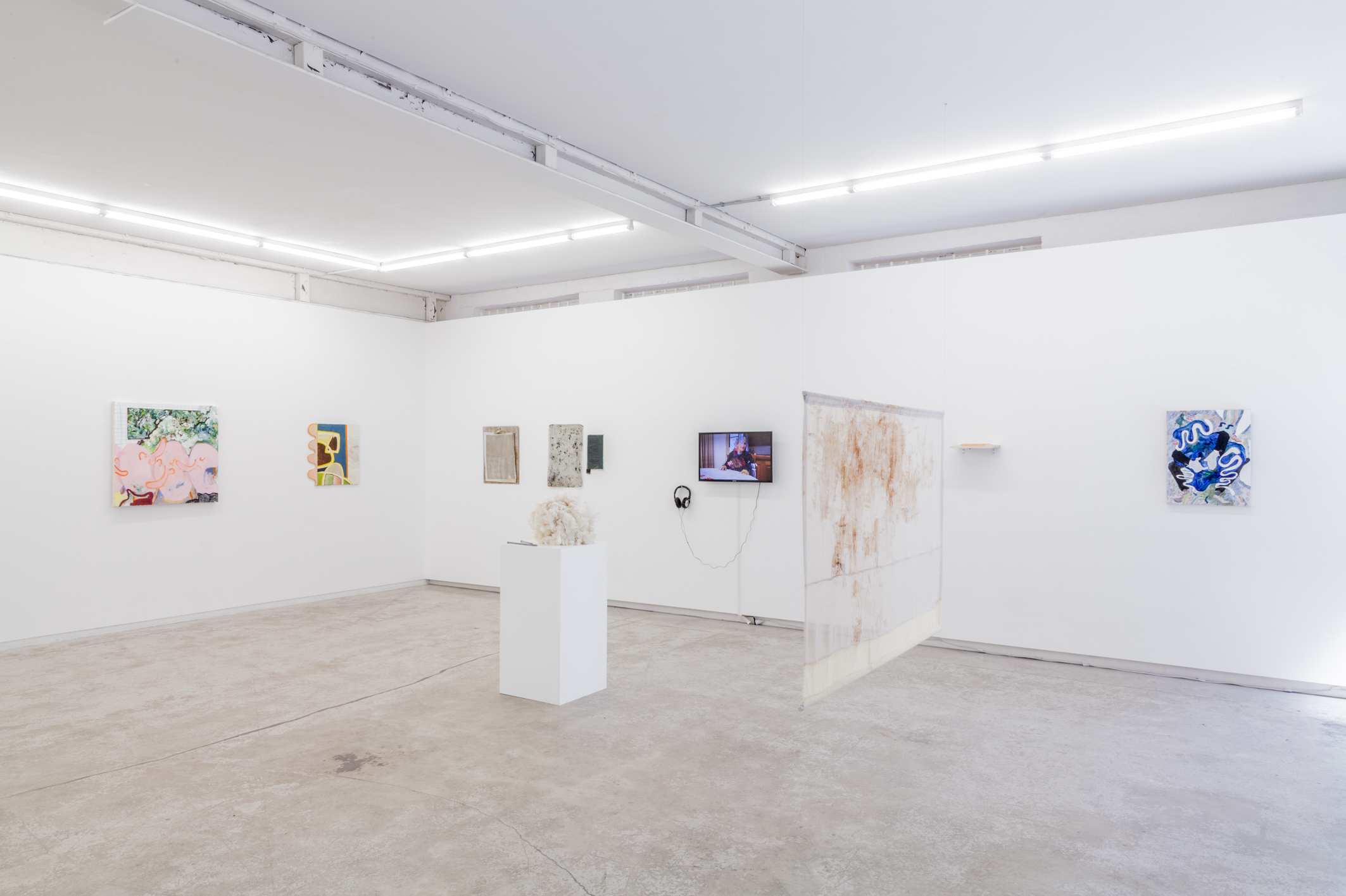 Minerva Offsite, “Language Face″, installation view, 33 Guildford Lane, Melbourne, 31 January – 28 February, 2015