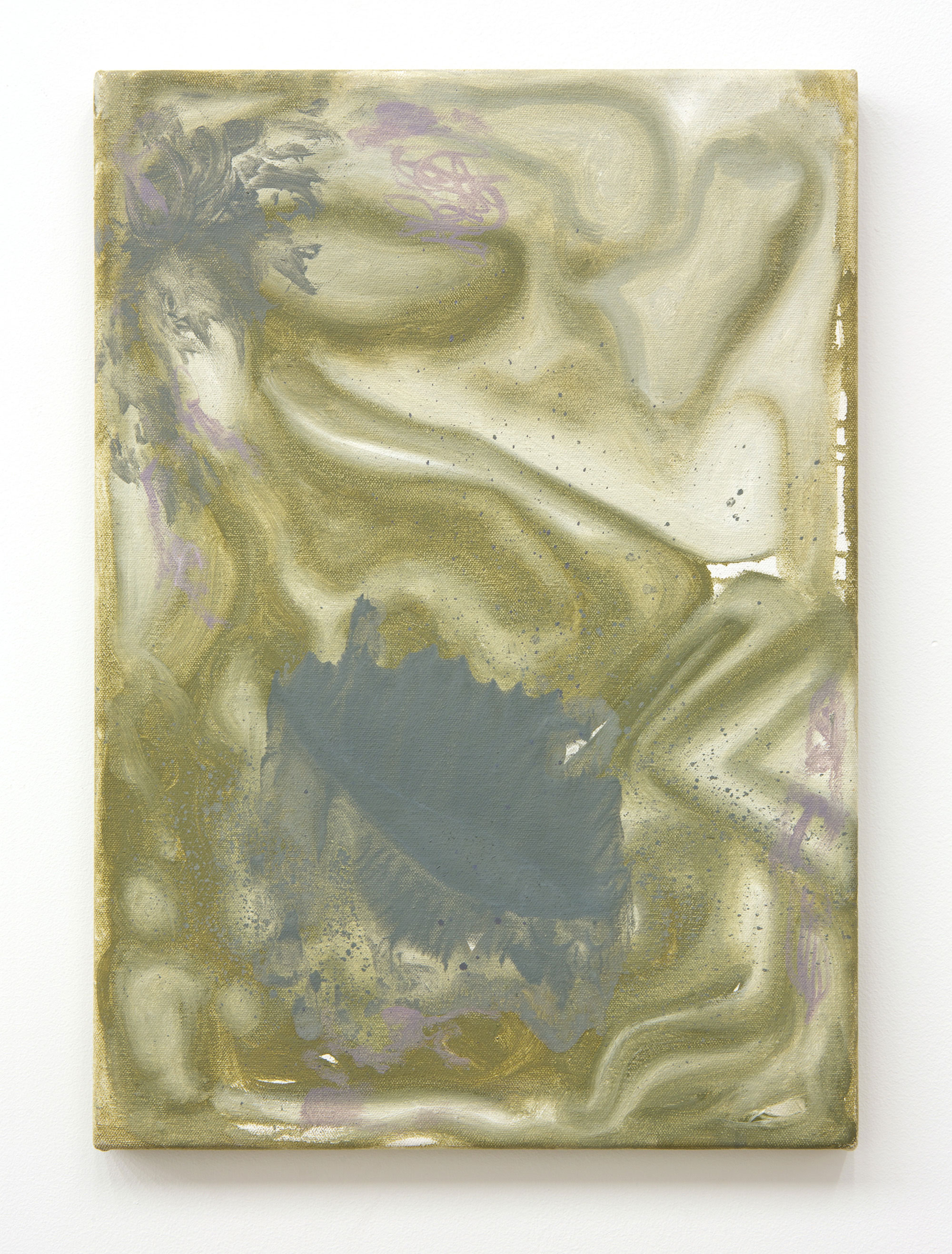 John Spiteri “Sea Foam”, 2015, oil and enamel on canvas, 51 × 35.5 cm