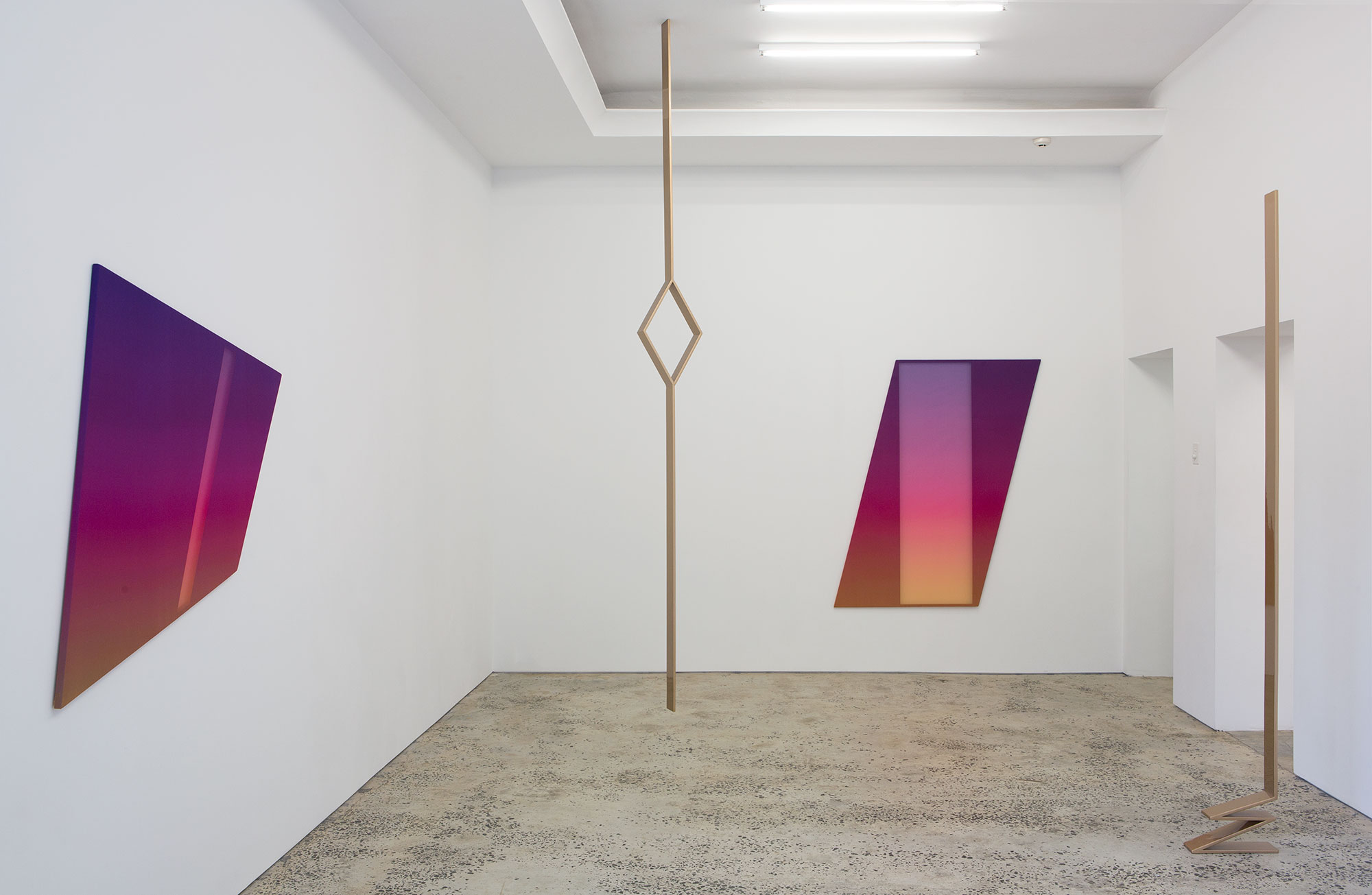 Jonny Niesche “Cosmos Cosmetics”, installation view, Minerva, Sydney, 17 June — 23 July, 2016