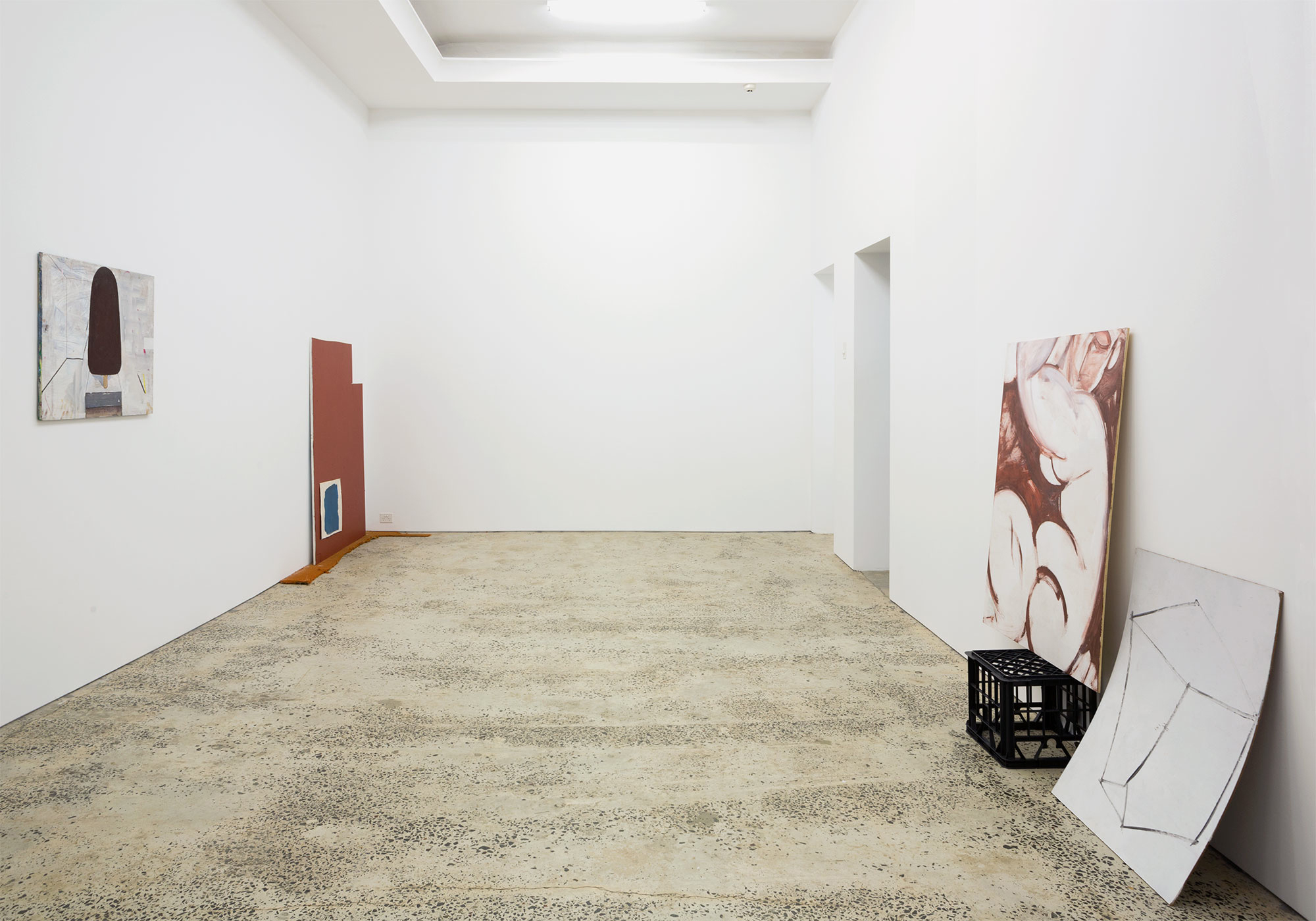 “Stage and Anvil”, installation view, Minerva, Sydney, 6 February – 12 March, 2016