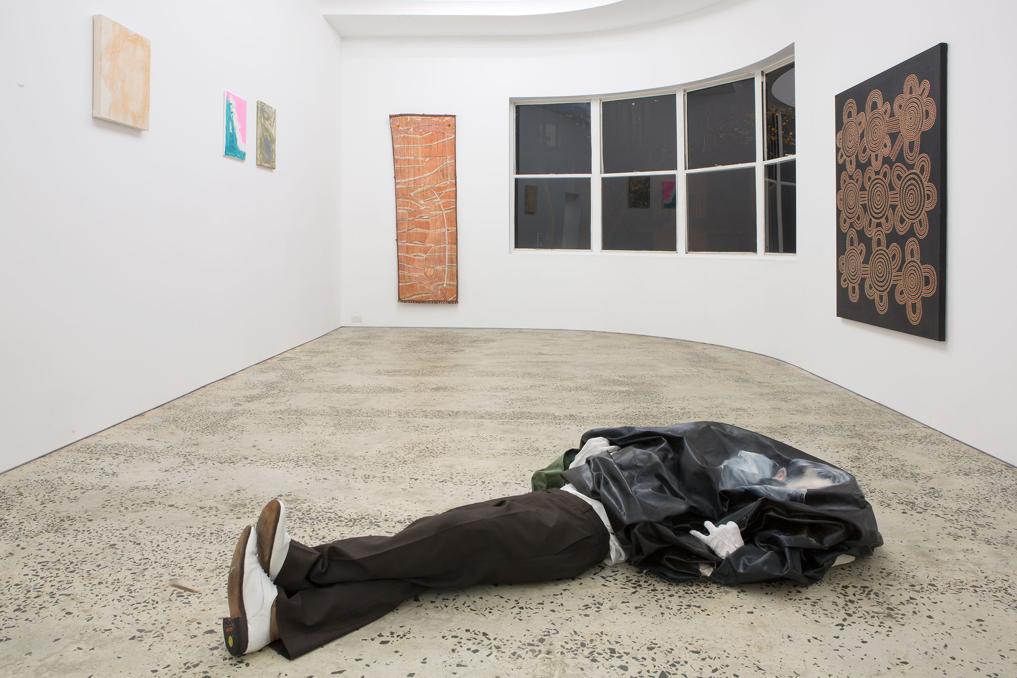 “Casual Conversation, Verging on Harassment”, installation view, Minerva, Sydney, 15 August – 19 September, 2015