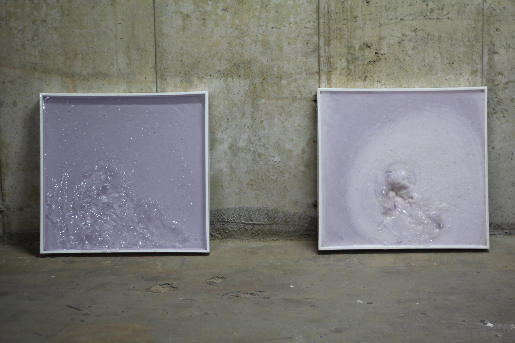 Hany Armanious, “Sneeze Painting”, 2010, polyurethane resin with pigment, 60 × 63 × 5.6 cm, Courtesy of Foxy Productions, New York