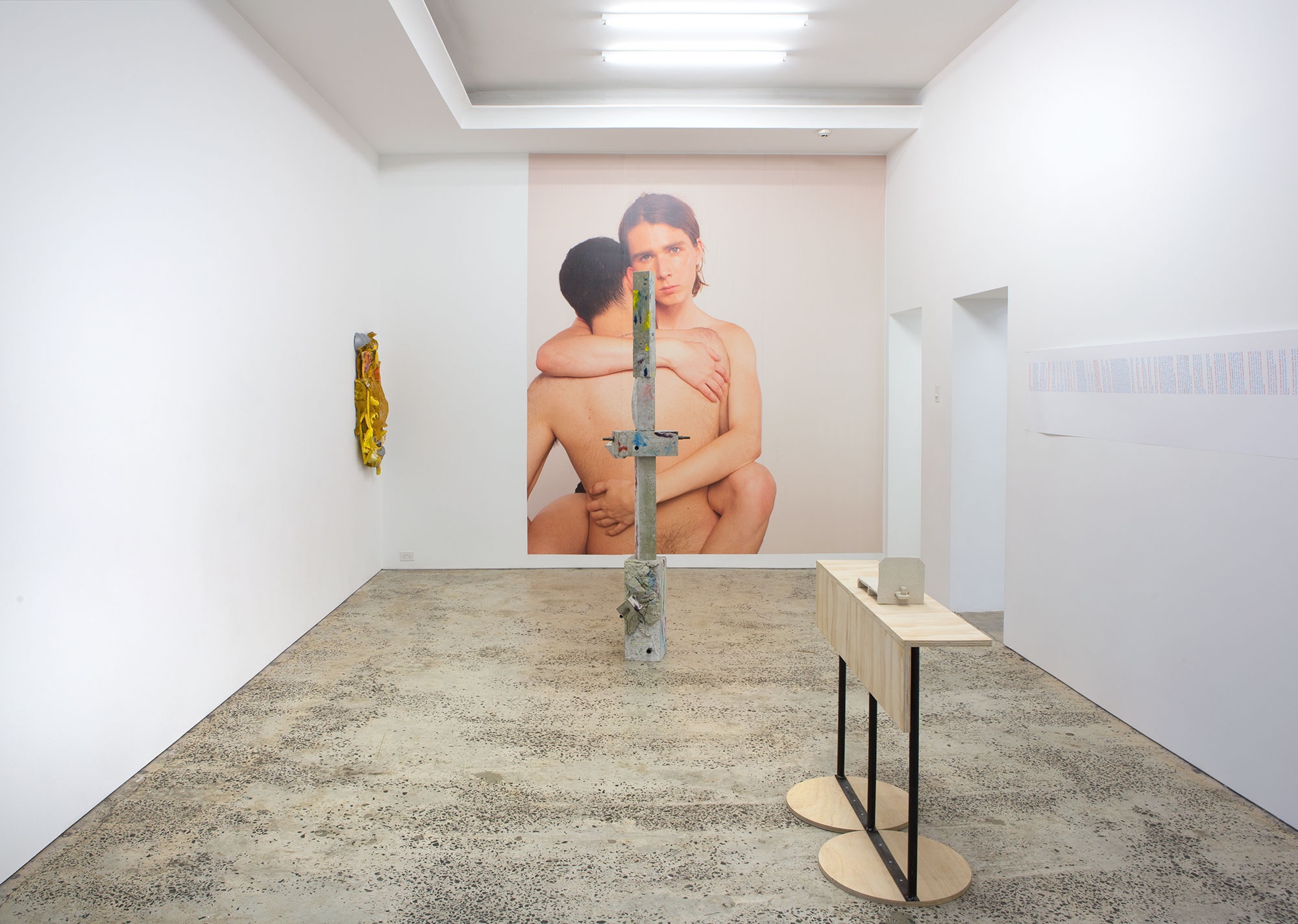 "Witness", curated by Marian Tubbs, installation view. Minerva, Sydney, 14 November — 19 December, 2015