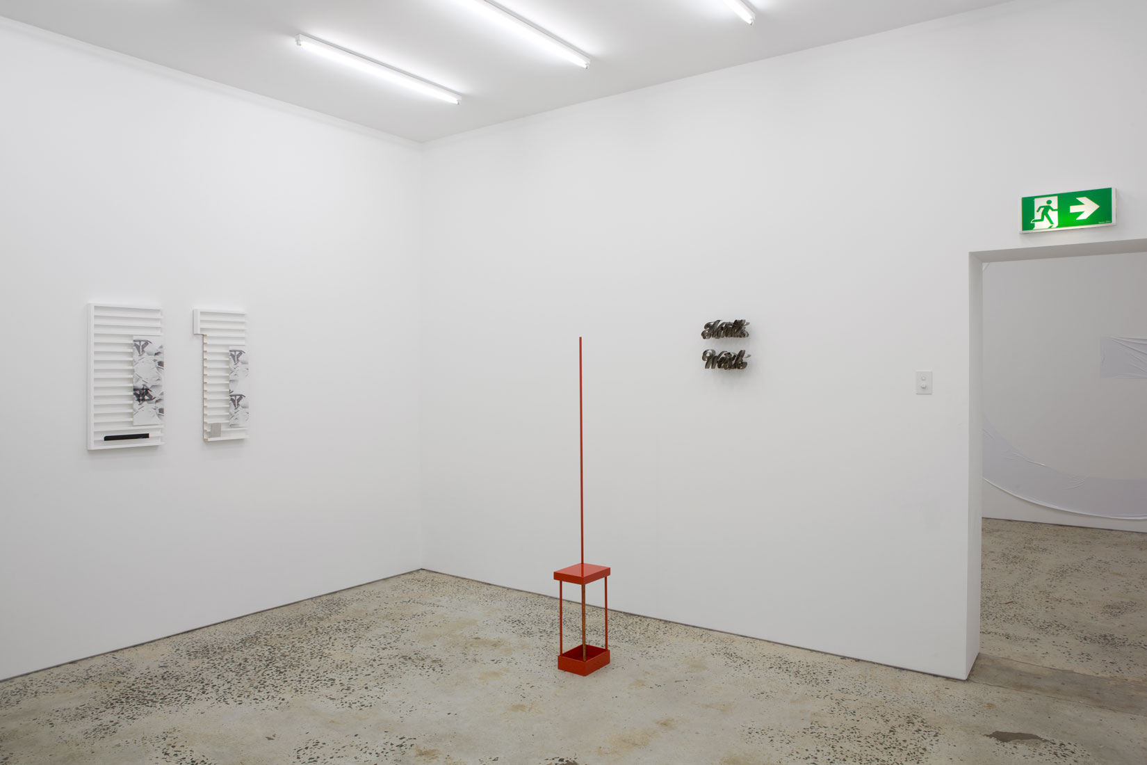 “Sunny and Hilly”, installation view, Minerva, Sydney, 8 February – 15 March, 2014